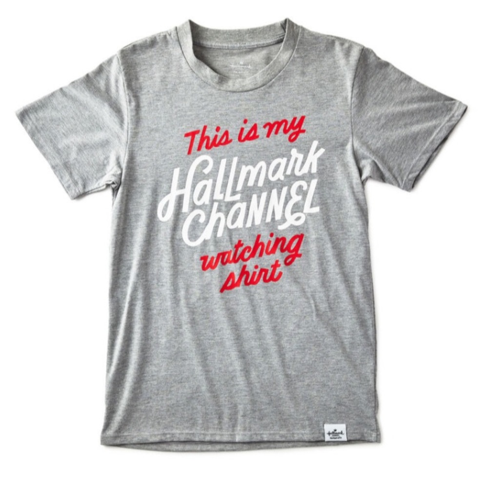 NWT Hallmark Unisex This is my Hallmark Channel Watching shirt Small fit